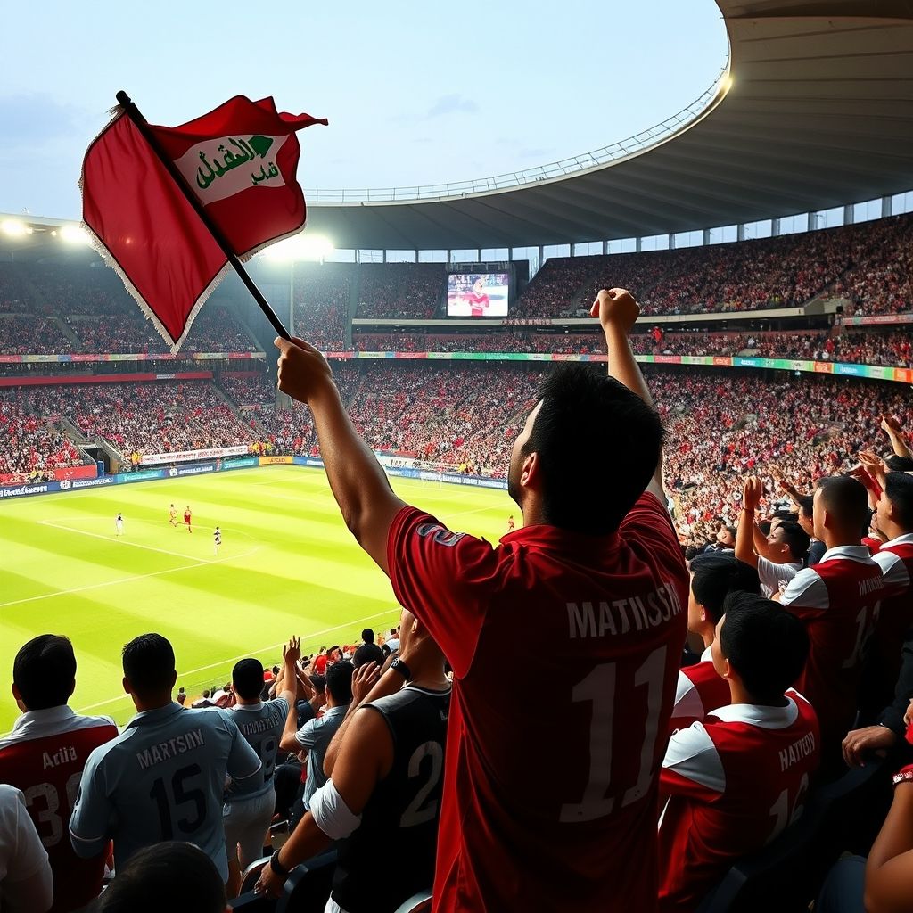 半岛体育app投注-阿尔艾因球迷现场助威，激发球队夺冠斗志