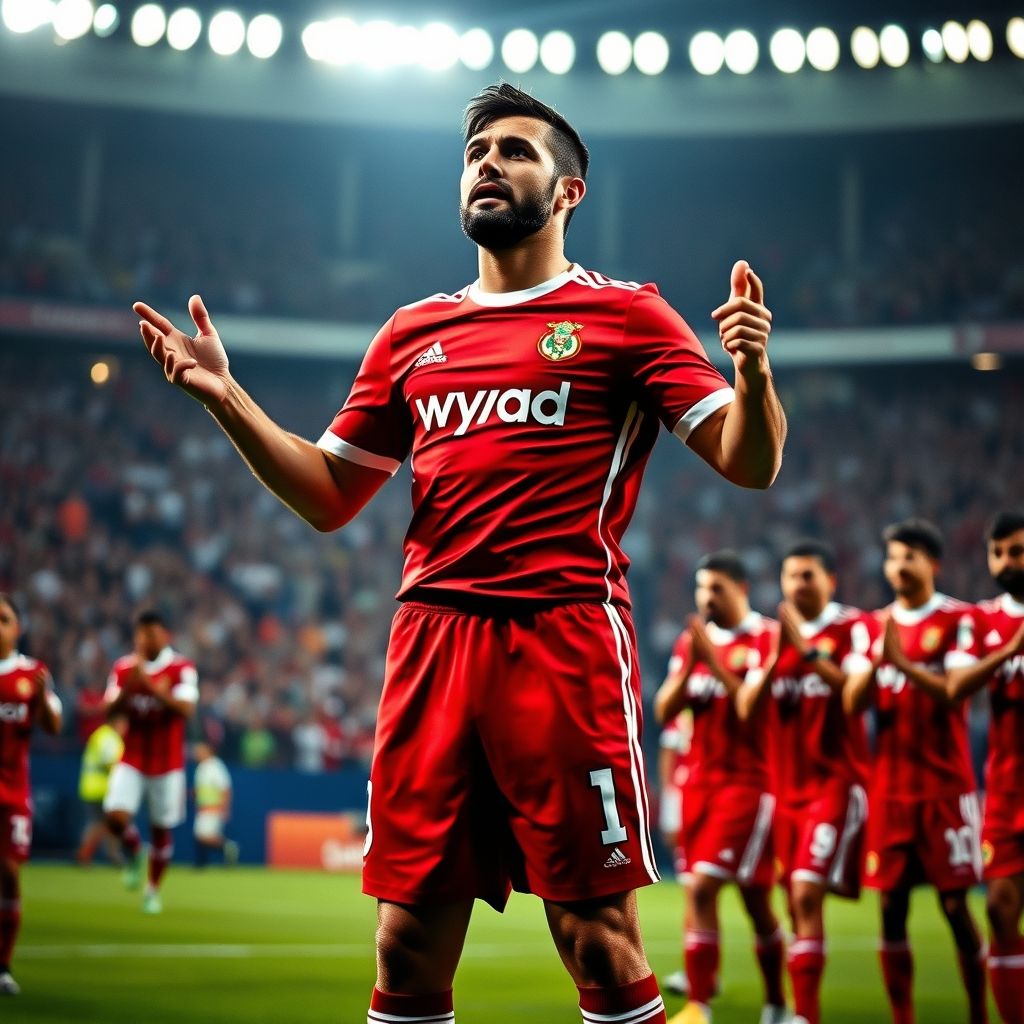 半岛体育app官网-摩洛哥瓦赫达队长激励全队，挑战强敌士气高昂